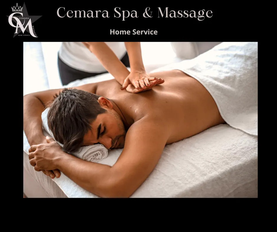 Relaxing spa interior
